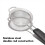 OXO OXO Good Grips 3-Inch Mini Strainer  Multicolor  Black 4