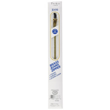 Kab ty Thread & Zippers F2707-WHT Mosadzn kovov zips na d nsy 7"""" biely