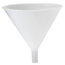 Funil de Plástico Hutzler, 64 oz, Natural