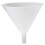 Funil de Plástico Hutzler, 64 oz, Natural 1