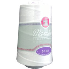 Szpula do nici American & Efird Maxi-Lock Cone Biala 4,5 x 2,75 x 2,75