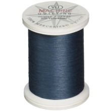YLI 24450-014 3-PLY 40WT T-40 CHATTON CUTON CHATTING VARIEGATED 500 YD gri/albastru