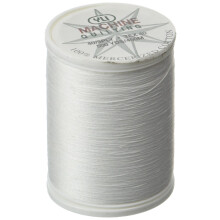 YLI 24450-WHT 3-PLY 40WT T-40 BOTON QUILTING Variegated tr?d 500 yd hvid