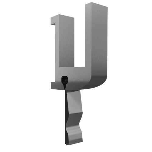 Gent 1 """" Maprail Hook med klip (HKC1)