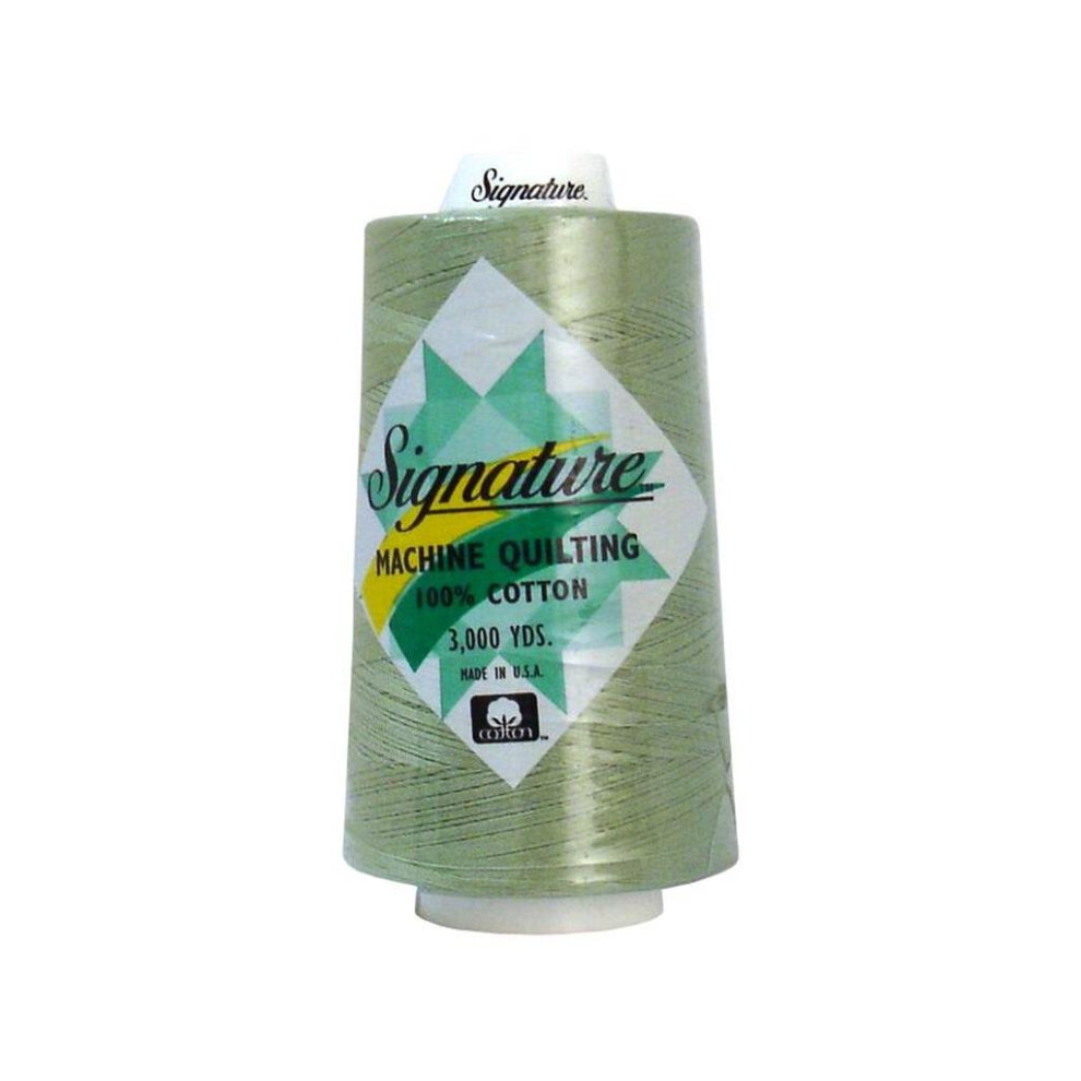 Signature Thread Signature Ctn 3000yd 100% Cotton Quilt Thread 3000 Seafoam