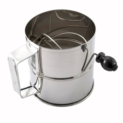 Winco Winware Peneira Rotativa em Aço Inoxidável de 8 Copos