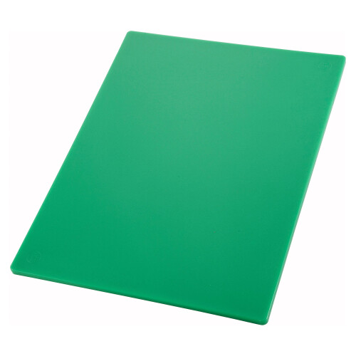 Winco Cutting Board  12 by 18 by 1/2-Inch  Green