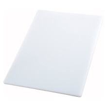 Winco CBWT-1218 Cutting Board 12 by 18 by 1/2-Inch White