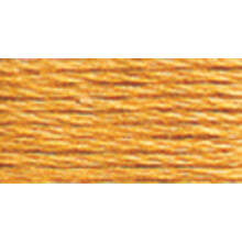 DMC 117-3827 Mouline szlas pamut hatszl hmzoselyem crna halvny aranybarna 8,7 yard