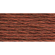 DMC 117-3858 Mouline Stranded Cotton Six Strand Embroidery Floss Thread  Medium Rosewood  8.7-Yard
