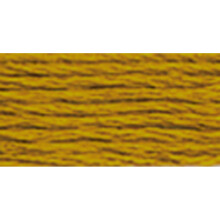 Coton     broder DMC 6 brins 8,7 m - Topaze tr   s fonc   e