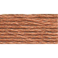 Hilo de bordar Mouline de seis hebras de algod   n DMC 117-3859, color palisandro claro, 8,7 yardas
