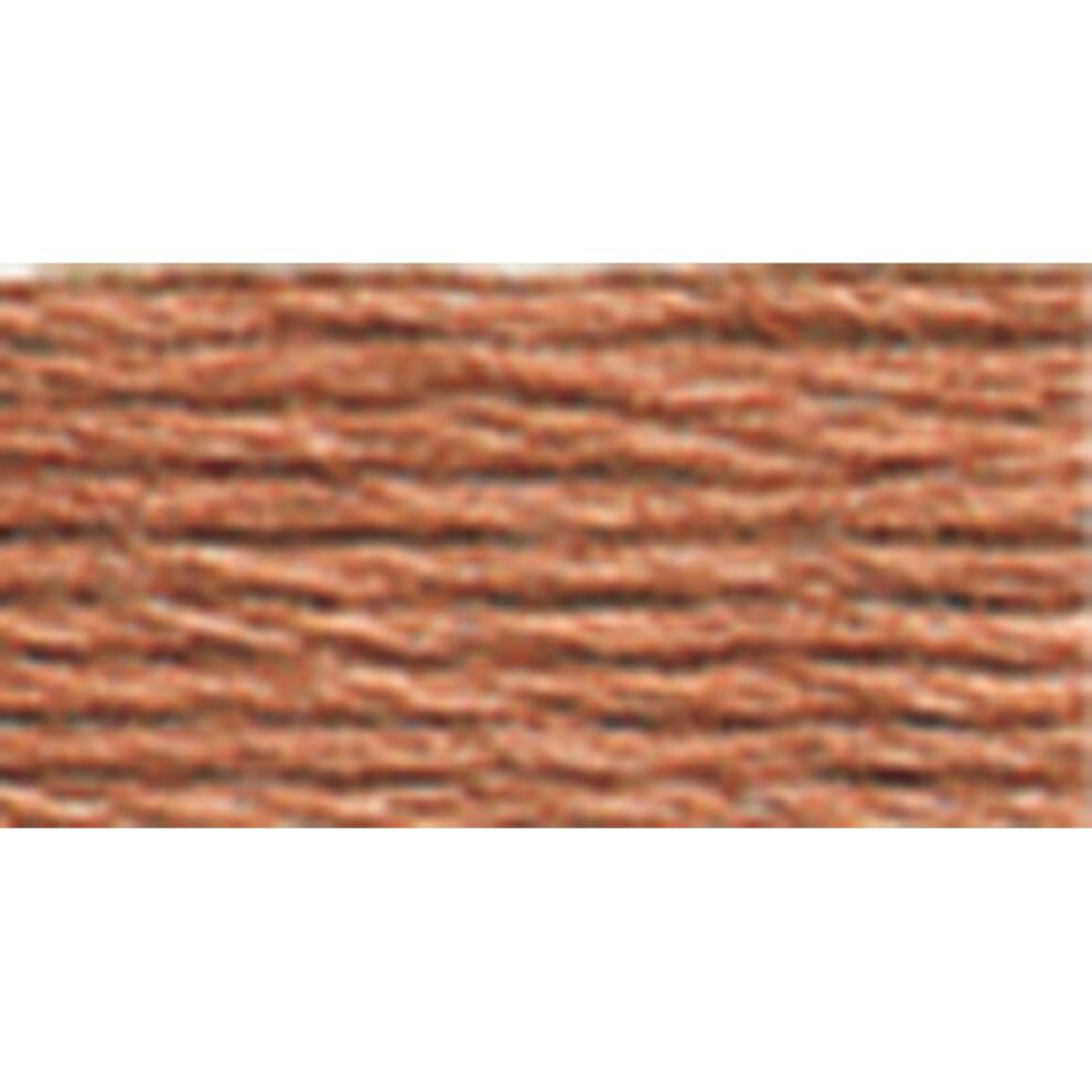 Dmc 117-3859 Mouline Stranded Cotton Six Strand Embroidery Floss Thread Rosewood 8.7-Yard Light