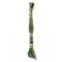 DMC 117-3052 Six Strand Brodery Bomuld Floss Medium Gr?n Gr? 8,7-yard