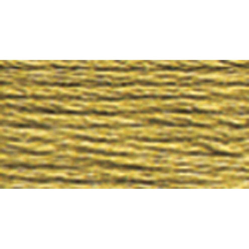 Dmc 117-371 Mouline Stranded Cotton Six Strand Embroidery Floss Thread Mustard 8.7-Yard