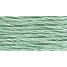 DMC 117-3813 Mouline sodrott pamut hatszl hmzoselyem crna vilgoskk zld 8,7 yard