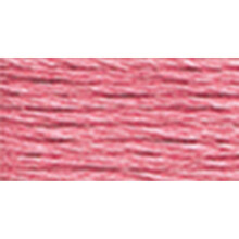 Fil     broder DMC 117-3733 Mouline Cotton, six brins, vieux rose, 8,7 m