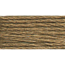 DMC 117-840 6 szlas hmzs pamut selyem kzepes bzs barna 8,7 yard