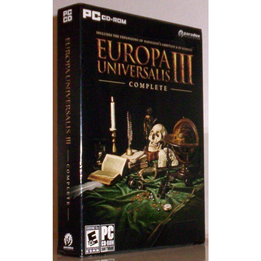 Europa Universalis Iii: Complete - Pc 894785002034