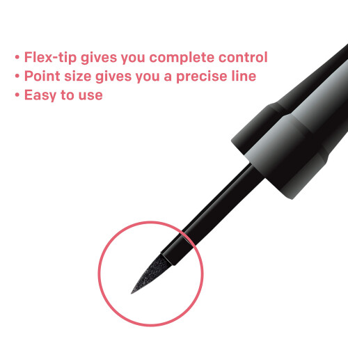 Almay Liquid Eyeliner, Brown 222, 0.1-Ounce Package 2