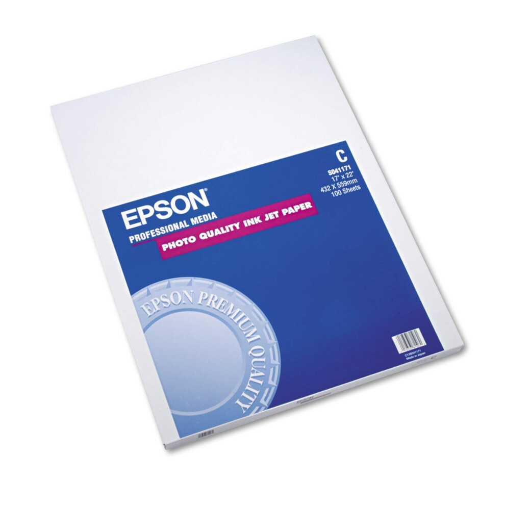 Photos - Office Paper Epson Matte Presentation Paper 4.9 Mil 17 X 22 Matte Bright White 100/pack S041171