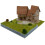 Casas do campo 8 kit de modelo 1