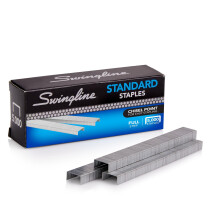 Swingline Standard-Heftklammern, 1/4 Zoll, ganzer Streifen, Schachtel mit 5.000 St  ck