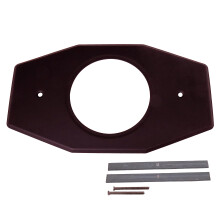 Westbrass D502-12 One-Hole Remodel Plate for Moen and Delta  Oil Rubbed Bronze