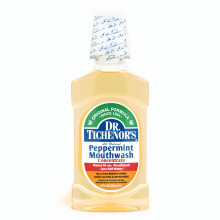 Concentrado de enxaguatrio bucal de hortel-pimenta do Dr. Tichenor - Enxaguante oral para mau hlito e sade bucal com um ponche de menta para