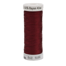 Nici Sulky Rayon do szycia 250 jardw w kolorze ciemnego burgunda