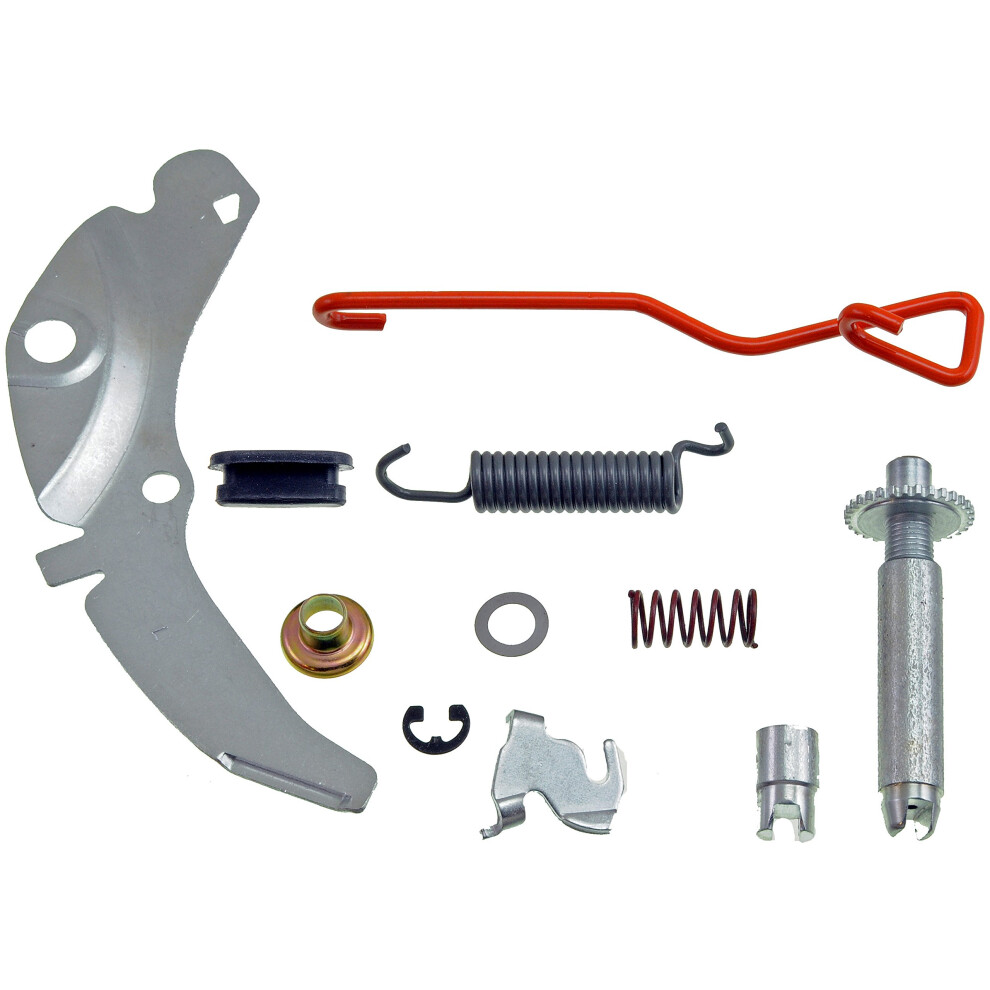 Dorman Hw2586 Rear Driver Side Drum Brake Self-Adjuster Repair Kit Compatible With Select Cadillac / Chevrolet / Gmc Models 082702386088