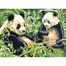 Reeves nagy akrilfestmny szmok szerint - Panda