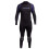 Neosport 3/2mm Men? S Neoprene Backzip Jumpsuits-Black/Blue-Medium 3