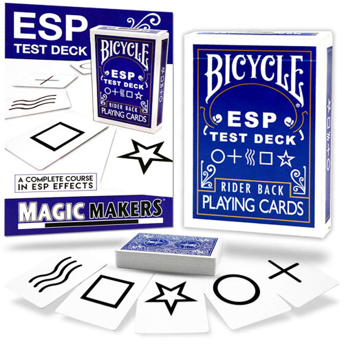 Magic Makers ESP Deck Bicycle Back Cards με Πλήρη Online Course