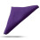 Magic Makers Professional Grade de 6 polegadas Magician's Silk - Purple Violet 3