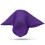 Magic Makers Professional Grade de 6 polegadas Magician's Silk - Purple Violet 4