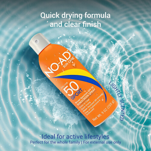 NO-AD Sport Sunscreen Lotion  SPF 50 16 oz 2