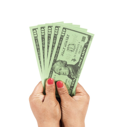 LEARNING ADVANTAGE Banconote da Dieci Dollari - Set di 100 Banconote da $10 2