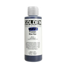 Golden Fluid Acrylic 4 ounce bottle Prussian Blue Hue