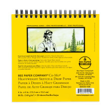 Bee Paper Co-Mo schetsblok 6-inch bij 6-inch