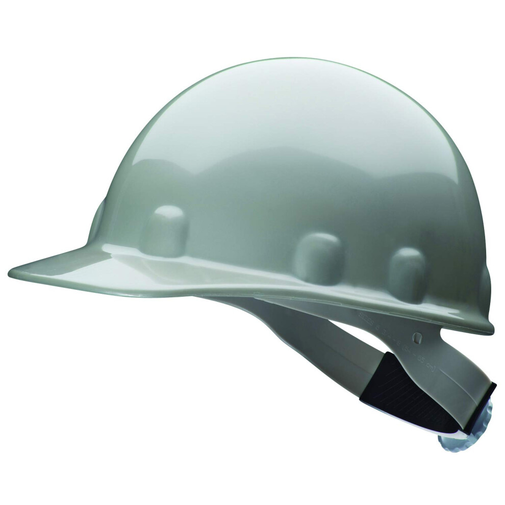 Fibre-Metal By Honeywell Supereight Thermoplastic Cap-Style Hard Hat With 8-Point Ratchet Suspension - E2rwgy Gray Medium 662463222261