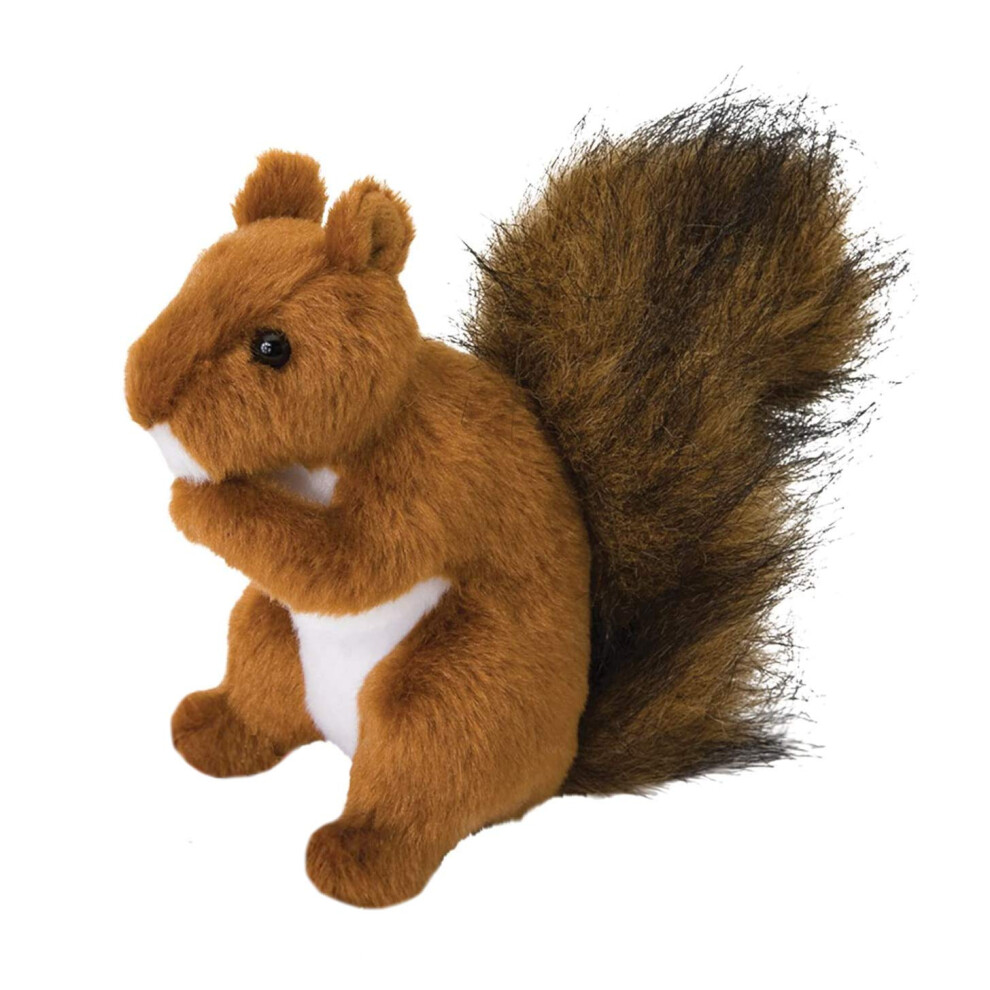 ?T????A? Douglas Roadie Squirrel Plush Stuffed Animal Red