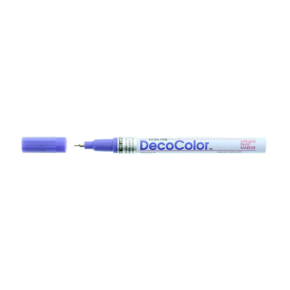 Marqueur de peinture Deco-Color Violet X-Fine de Dallas Pen Company