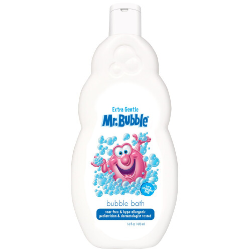 Extra Gentle Bubble Bath Kids Bubble Bath van Mr. Bubble 16 ounce