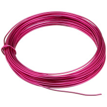Detalii minore 42614 12 Gauge din aluminiu Craft Srma 39 'Fuchsia