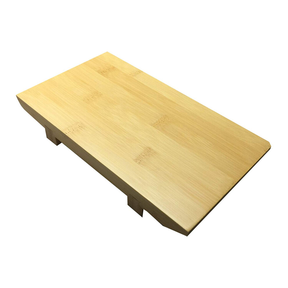 JapanBargain 1956  Sushi Serving Plate Japanese Bamboo Board Sushi Geta Serving Platter (1  8.25x4.75)-image-OPC-PGFCNMG-NEW