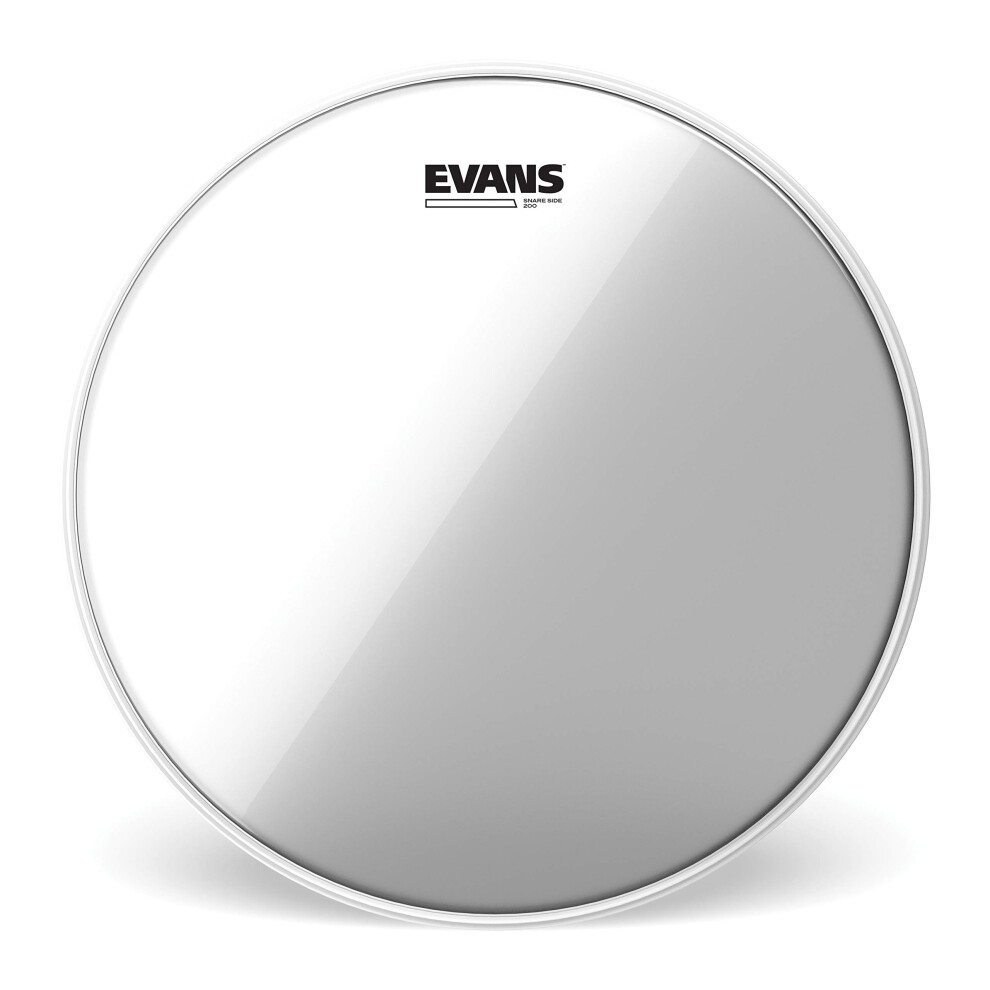 Evans Clear 200 Snare Side Drum Head 12 Inch