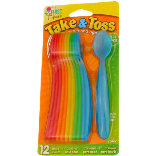 First Years Take & Toss Infant Spoons 12 ct 1