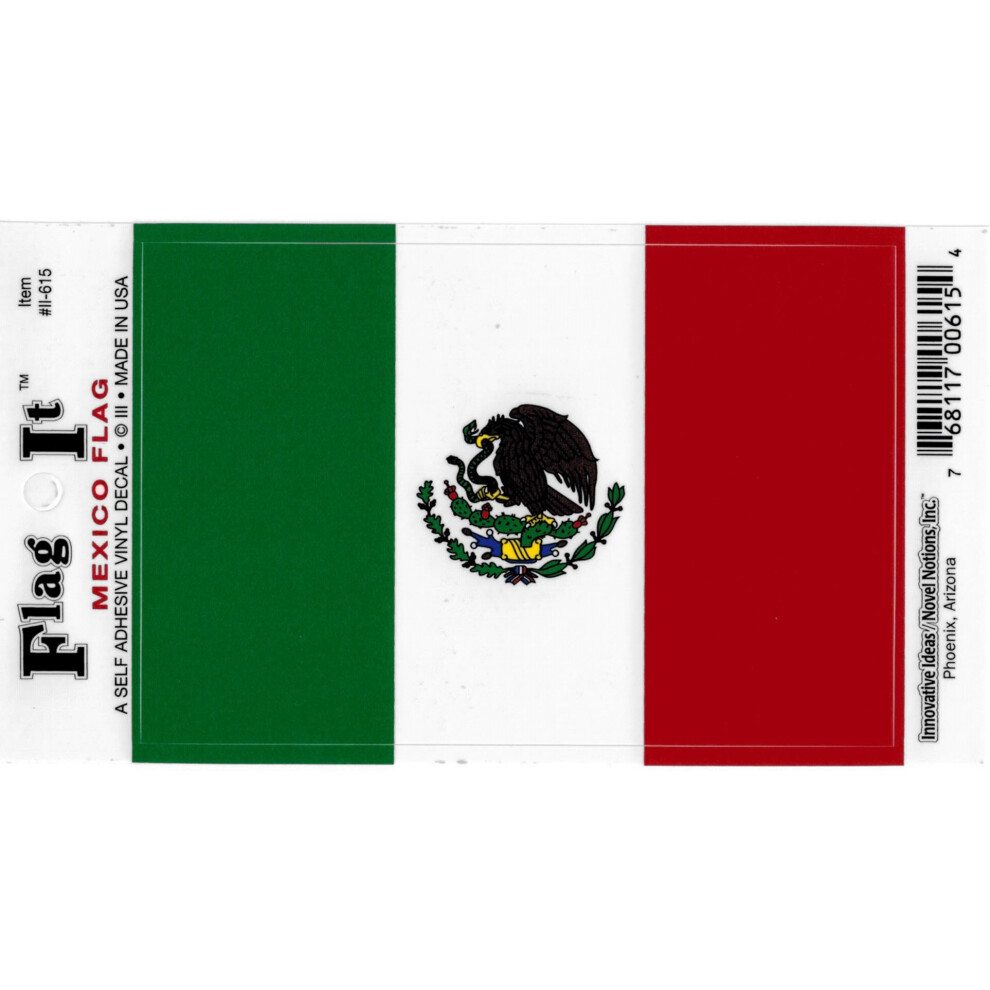 Mexico Flag Decal For Auto Truck Or Boat 768117006154