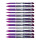 Pentel Pentel ENER-GEL Deluxe Υγρή Γραφίδα, Παχιά Γραμμή, Μεταλλική Μύτη, Μωβ Μελάνι, Κουτί 12 (BL60-V) 1
